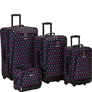 Rockland Reaction Expandable Softside Luggage Set