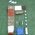 Tourbon Women's Canvas Golf Bag for Travel