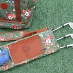 Tourbon Women's Canvas Golf Bag for Travel