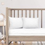 Nestl Organic Cotton Toddler Pillow Set of 2