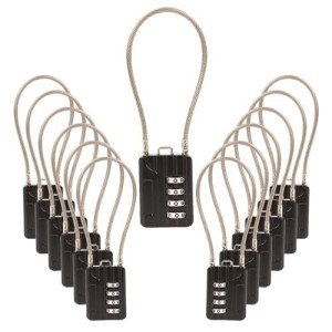 SEPOX® 12-Piece Travel Lock Set - Black