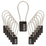 SEPOX® 12-Piece Travel Lock Set - Black