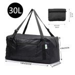 HOLYLUCK Foldable Duffel Bag for Travel & Gym