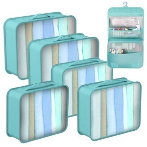 Travel Packing Cubes for Easy Suitcase Organization