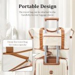 Joyway 6-Piece Hardside Luggage Set - Beige Brown