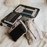 Jadyn 6-Piece Travel Packing Cubes Set - Cheetah