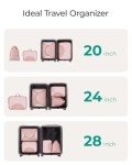 BAGSMART Lightweight Travel Packing Cubes Set