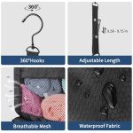 Esouler Small Hanging Travel Luggage Organizer