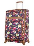 Lily Bloom 28" Expandable Spinner Luggage for Women