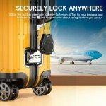 Airtag Keychain Holder 4 Pack - Waterproof Case