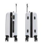 InUSA Fusion Print 20-Inch Spinner Luggage