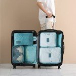 7-Piece Nile Blue Packing Cubes Set