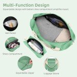 LARVENDER 5-Piece Expandable Hardside Luggage Set