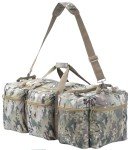 100L Large Military Duffle Bag with Backpack Straps