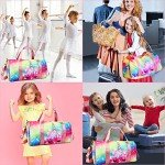 Unicorn Gym Duffle Bag with Shoe Compartment