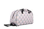 Betsey Johnson 22" Chevron Hearts Duffel Bag
