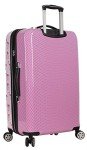 Betsey Johnson 26" Expandable Hardside Luggage - Flamingo Strut