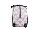 Betsey Johnson 22" Chevron Hearts Duffel Bag