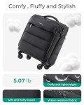 BAGSMART 16-Inch Underseat Rolling Travel Bag