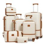 Joyway 4-Piece Expandable Spinner Suitcase Set