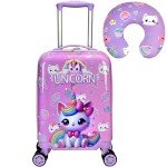 Unicorn Kids Luggage Set - 2 Piece Suitcase