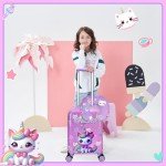 Unicorn Kids Luggage Set - 2 Piece Suitcase