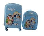 Bluey Kids Carry-On Luggage and Backpack Set