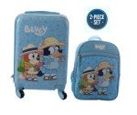 Bluey Kids Carry-On Luggage and Backpack Set