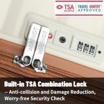 Lightweight 3-Piece Luggage Set with Spinner Wheels