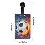 Kids' Soccer Bag Name Tags - Cute ID Labels