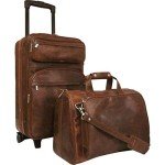 Waxy Two-Piece Travel Luggage Set