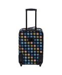 Rockland Polka Dot 4-Piece Softside Luggage Set