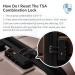 4-Piece Hard Shell Luggage Set with Spinner Wheels