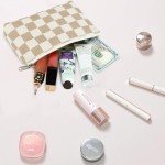 Bluboon 3-Piece Clear Makeup Travel Bag Set