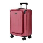 Lightweight 20-Inch Carry-On Luggage with Silent Wheels