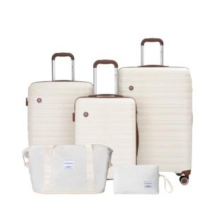 5-Piece Hardcase Luggage Set with Duffle Bag
