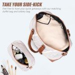 Tangerine 5-Piece Lightweight Luggage Set with Wheels