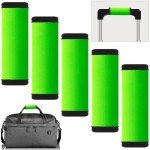 Hibate 10PCS Neoprene Luggage Handle Wraps - Green