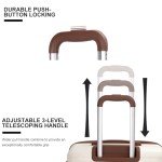 5-Piece Hardcase Luggage Set with Duffle Bag