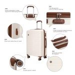 5-Piece Hardcase Luggage Set with Duffle Bag