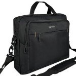 Amazon Basics Black Laptop Shoulder Bag, 15.6