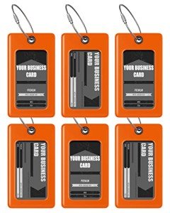 Durable Luggage Tags for Easy Travel ID