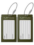 TUFFTAAG Luggage Tags - Durable ID Holders