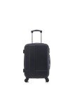 Merax 3-Piece Matte Black Hardshell Carry-On Set