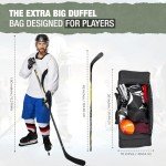 Heavy Duty Multi Pocket Hockey Travel Duffel Bag