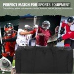 Heavy Duty Multi Pocket Hockey Travel Duffel Bag