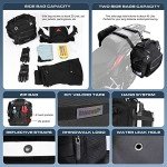 Rhinowalk Waterproof Motorcycle Saddlebag - 20L Black