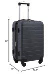 Wrangler Smart Luggage with Cup Holder & USB Port