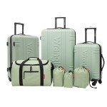 Wrangler Venture 7-Piece Luggage Set - Laurel