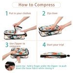 Compression Packing Cubes Set for Travel Organizing